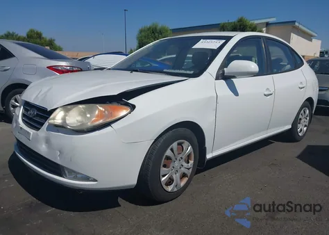 2009 Hyundai Elantra Gls из США, поврежденный, VIN KMHDU46D59U710407